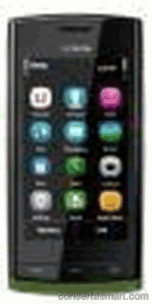 display branco listrado ou azul Nokia 500