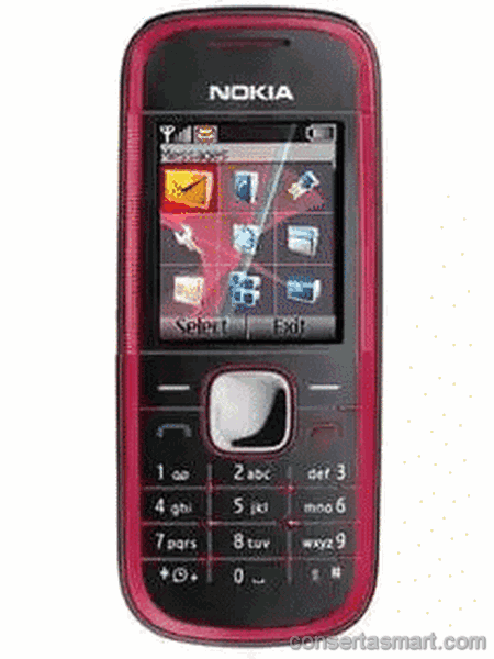 display branco listrado ou azul Nokia 5030
