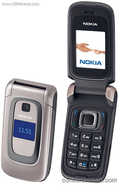 display branco listrado ou azul Nokia 6086