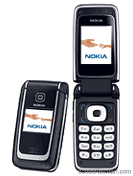 display branco listrado ou azul Nokia 6136
