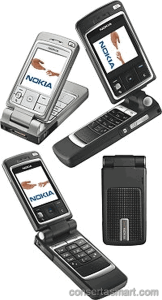 display branco listrado ou azul Nokia 6260