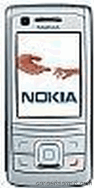 display branco listrado ou azul Nokia 6280