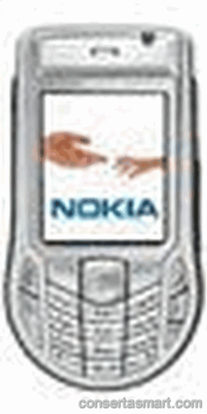 display branco listrado ou azul Nokia 6630