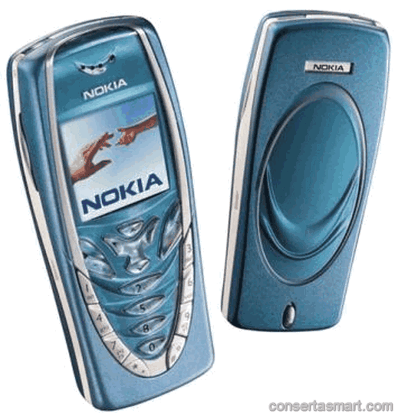 display branco listrado ou azul Nokia 7210