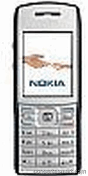 display branco listrado ou azul Nokia E50