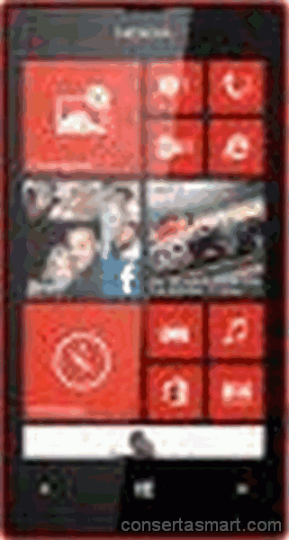 display branco listrado ou azul Nokia Lumia 525