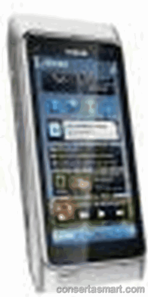 display branco listrado ou azul Nokia N8