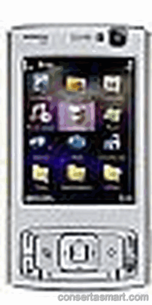 display branco listrado ou azul Nokia N95
