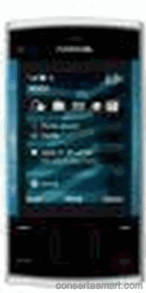 display branco listrado ou azul Nokia X3