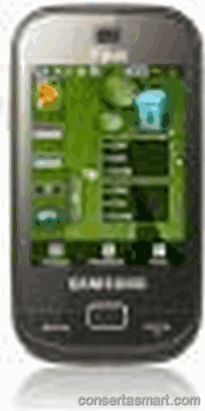 display branco listrado ou azul Samsung B5722