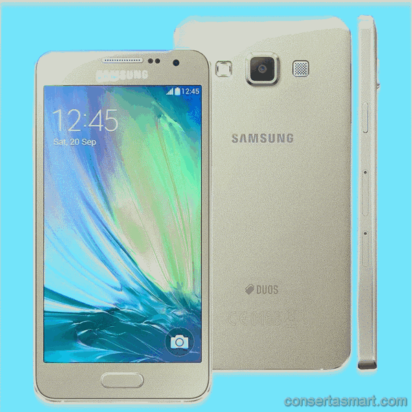 display branco listrado ou azul Samsung Galaxy A3 2015