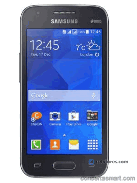 display branco listrado ou azul Samsung Galaxy Ace NXT
