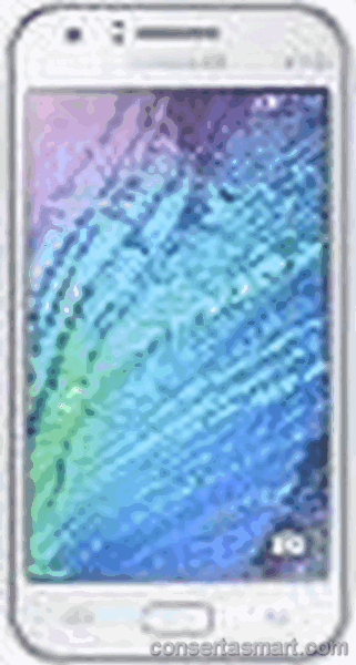 display branco listrado ou azul Samsung Galaxy J1
