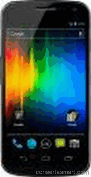 display branco listrado ou azul Samsung Galaxy Nexus