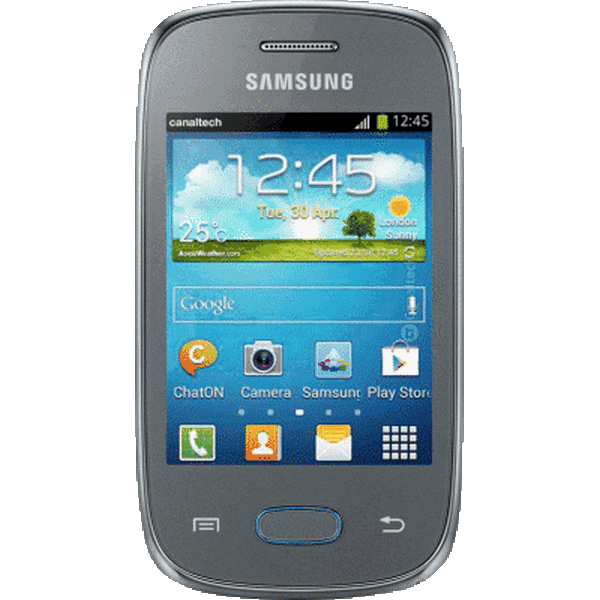 display branco listrado ou azul Samsung Galaxy Pocket Neo