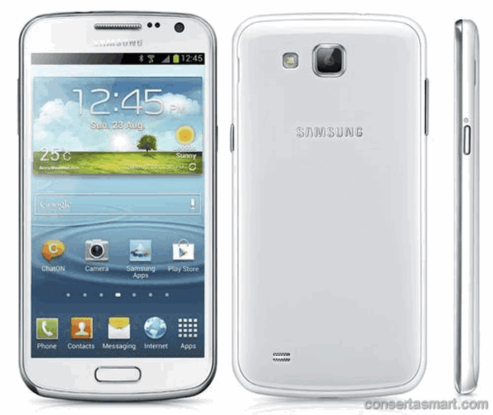 display branco listrado ou azul Samsung Galaxy Premier