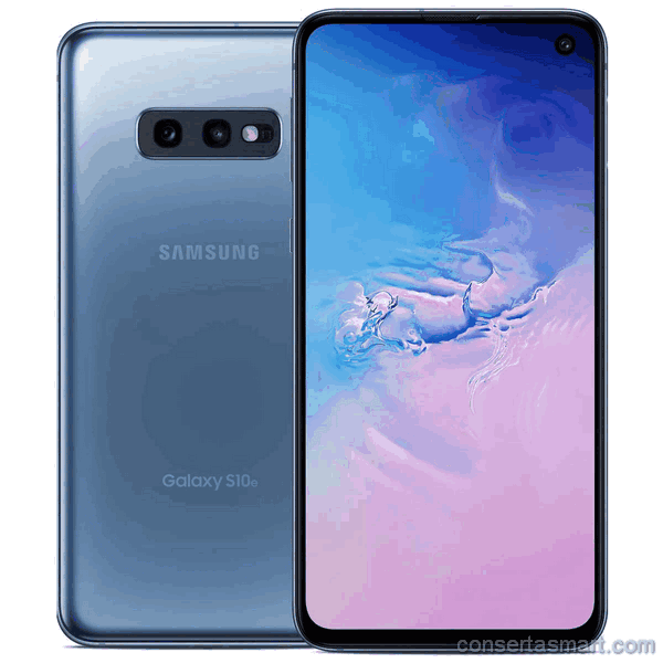 display branco listrado ou azul Samsung Galaxy S10E G970