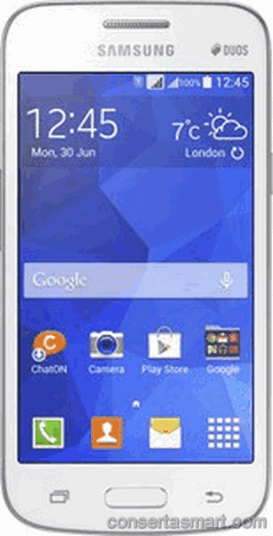 display branco listrado ou azul Samsung Galaxy Star 2 Plus