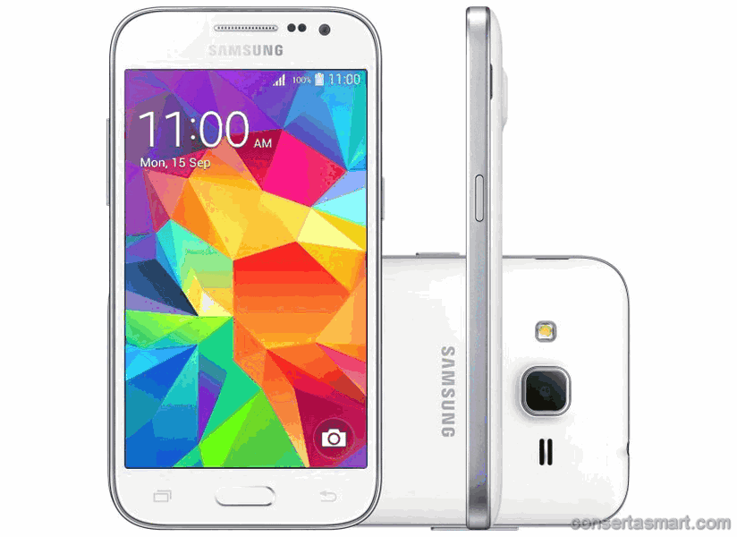 display branco listrado ou azul Samsung Galaxy Win 2 Duos