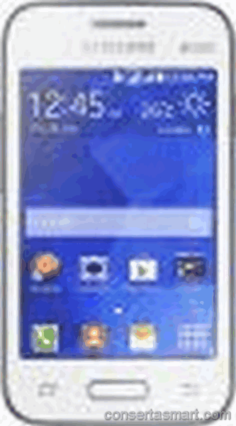 display branco listrado ou azul Samsung Galaxy Young 2