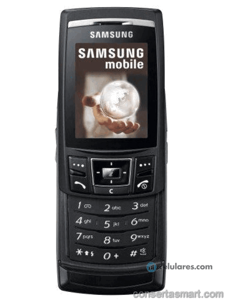 display branco listrado ou azul Samsung SGH-D840