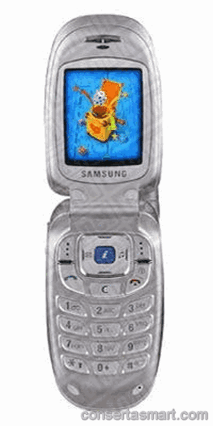 display branco listrado ou azul Samsung SGH-E100