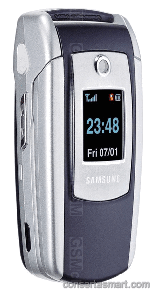 display branco listrado ou azul Samsung SGH-E700