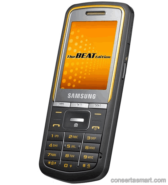 display branco listrado ou azul Samsung SGH-M3510 BEATb