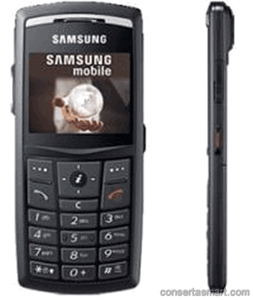 display branco listrado ou azul Samsung SGH-X820