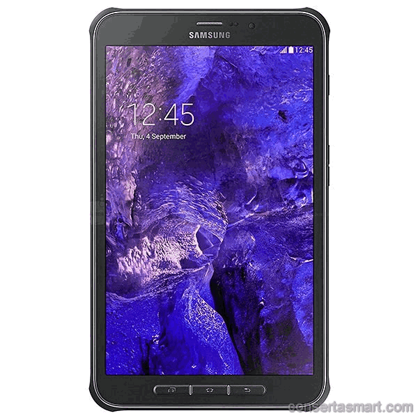 display branco listrado ou azul Sansumg Galaxy TAB Active T365