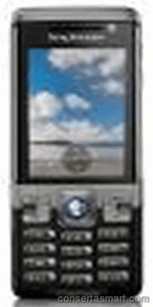 display branco listrado ou azul Sony Ericsson C702