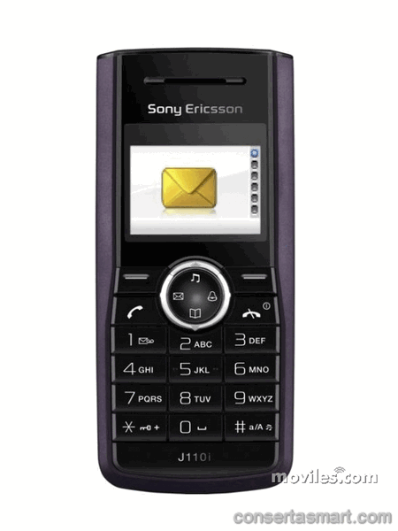 display branco listrado ou azul Sony Ericsson J110i
