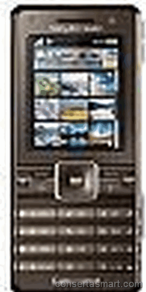 display branco listrado ou azul Sony Ericsson K770i