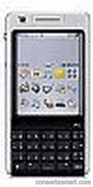 display branco listrado ou azul Sony Ericsson P1i
