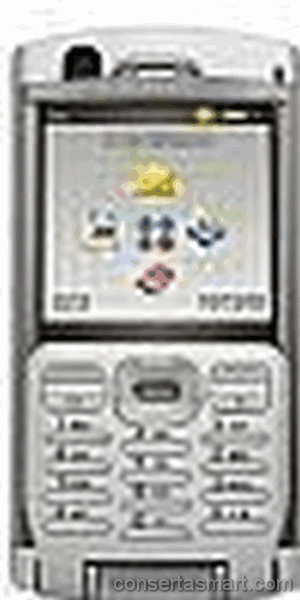 display branco listrado ou azul Sony Ericsson P990