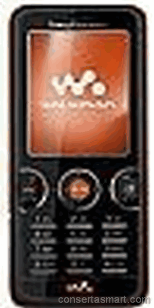 display branco listrado ou azul Sony Ericsson W610i