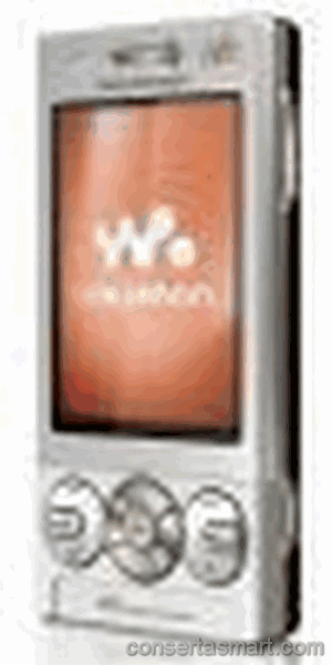 display branco listrado ou azul Sony Ericsson W705