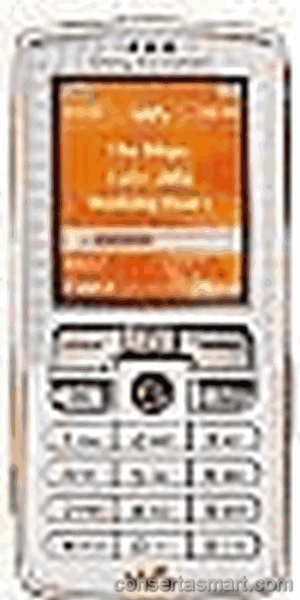 display branco listrado ou azul Sony Ericsson W800i