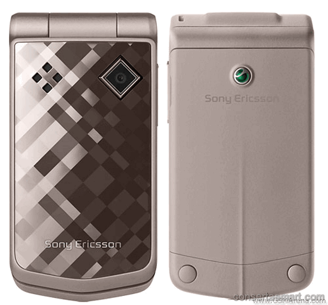 display branco listrado ou azul Sony Ericsson Z555