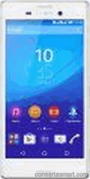 display branco listrado ou azul Sony Xperia M4 Aqua