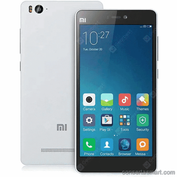 display branco listrado ou azul Xiaomi Mi 4c