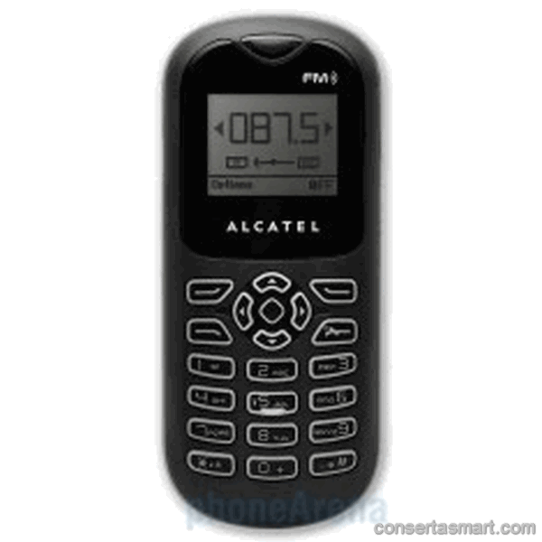 lcd não aparece imagem ou está quebrado Alcatel One Touch 108