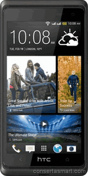 lcd não aparece imagem ou está quebrado HTC Desire 600 Dual SIM