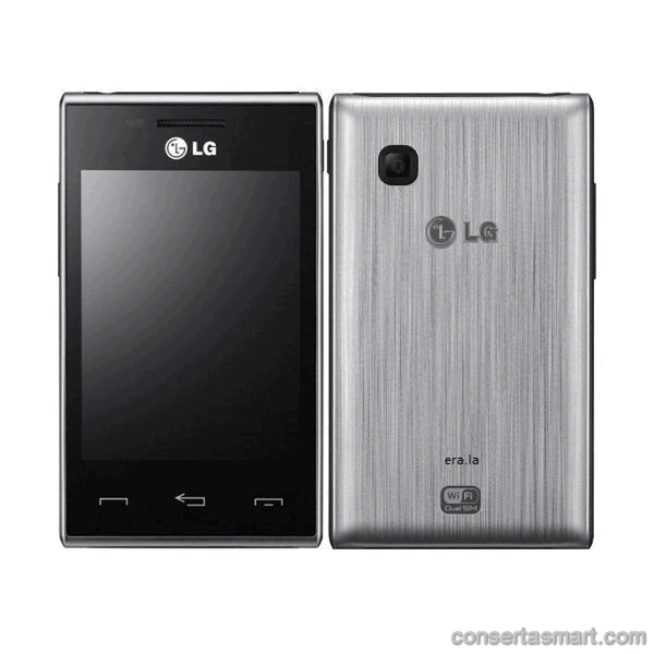 lcd não aparece imagem ou está quebrado LG T585