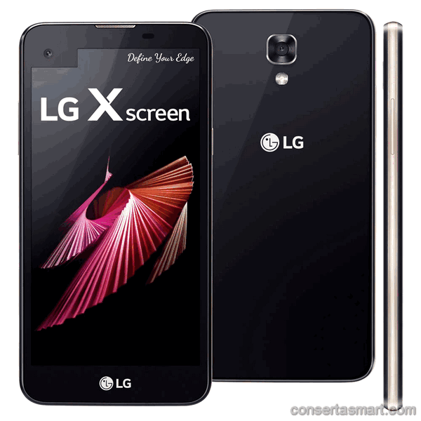 lcd não aparece imagem ou está quebrado LG X SCREEN