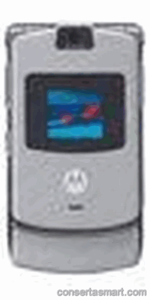 lcd não aparece imagem ou está quebrado Motorola V3