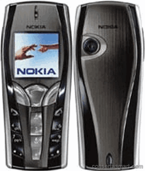 lcd não aparece imagem ou está quebrado Nokia 7250