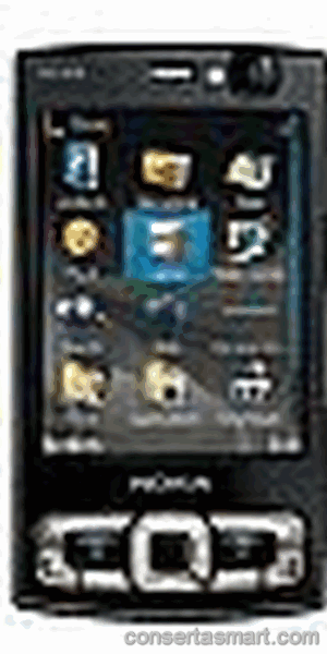 lcd não aparece imagem ou está quebrado Nokia N95 8GB