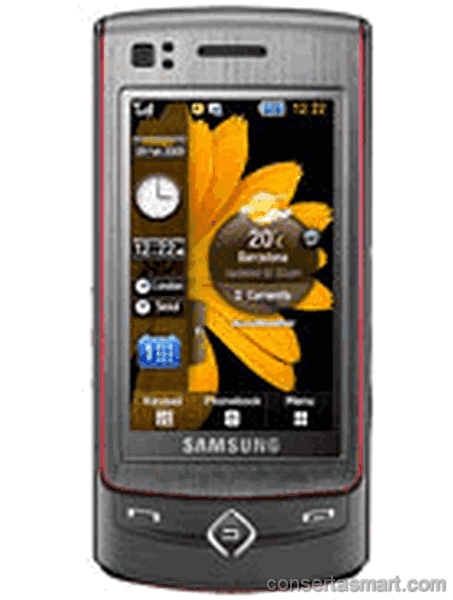 lcd não aparece imagem ou está quebrado Samsung S8300 Ultra Touch