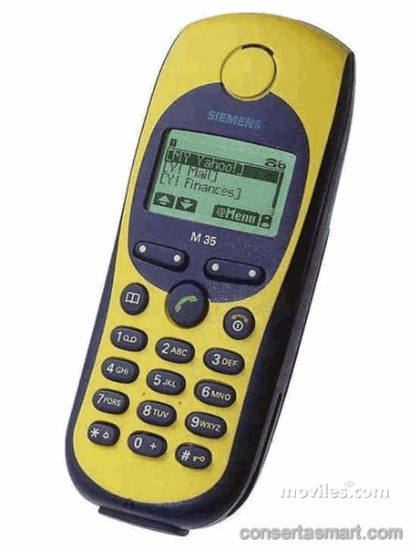 lcd não aparece imagem ou está quebrado Siemens M35i